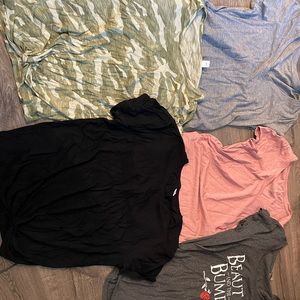 5 for $25 Large Maternity Tops